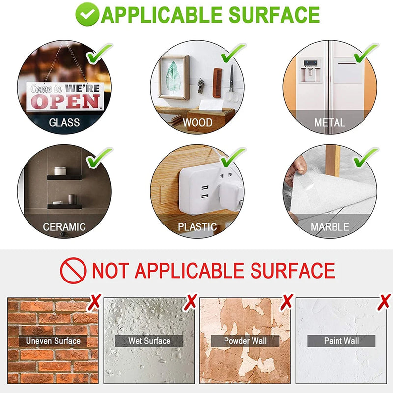 Nano Grip™ Super Strong Double-Sided Nano Tape – Waterproof, Removable, Heavy Duty (20/30/50mm)