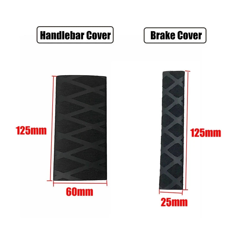 🔥 BMW GS Series Heat Shrink Grip Covers – R1250GS / R1200GS / F750GS / F850GS / F900R | Non-Slip Rubber Handlebar Wrap 🏍️💪