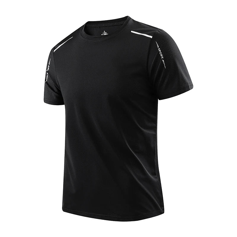 CHRLCK™ Men's Quick Dry Outdoor T-Shirt – Breathable, Lightweight Running & Hiking Tee 👟🌞