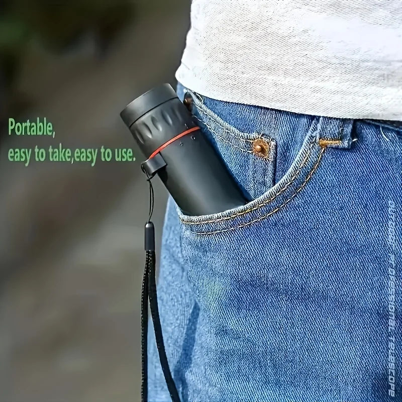 2000X25 HD Monocular Telescope – Compact & Portable Scope for Travel, Hunting, Concerts & Fishing 🔭