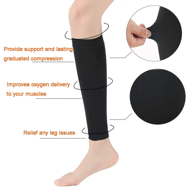 SlimFit™ Compression Socks – Unisex Calf Support for Varicose Veins, Sports & Daily Wear