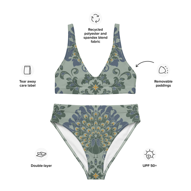 Comfy and Sustainable High-Waisted Bikini - Fall in Love with Eco-Friendly Style