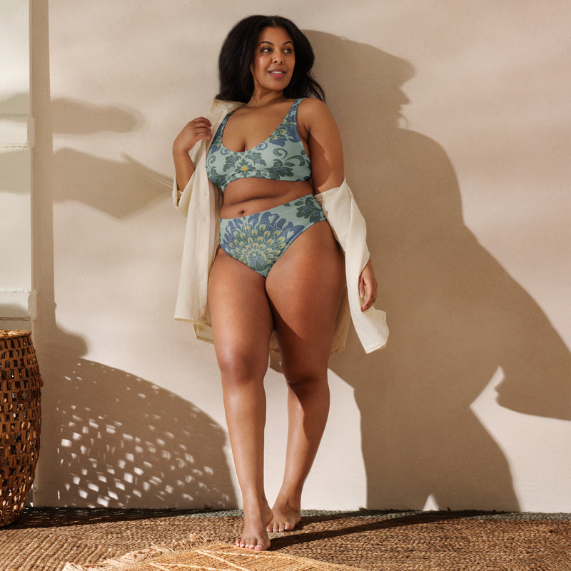 Comfy and Sustainable High-Waisted Bikini - Fall in Love with Eco-Friendly Style