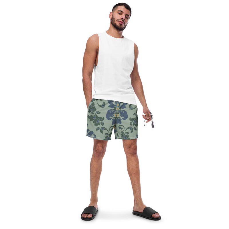 Stay Cool in Style with Men's Swim Trunks - Quick-Drying, Breathable, and Functional