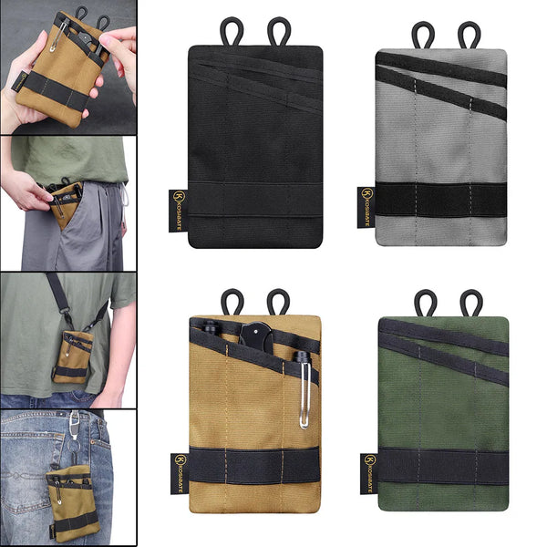 Compact EDC Organizer Pouch for camping, hiking, and everyday carry tools