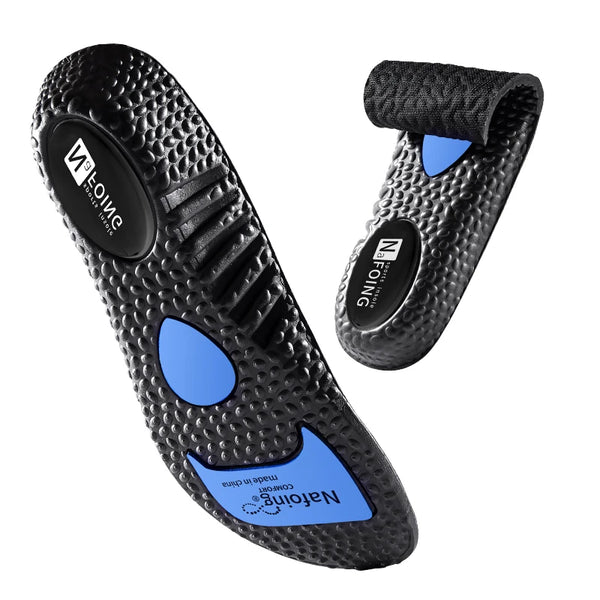 EliteFit Sport Insoles with shock absorption, breathable deodorant design for men and women – perfect for running and daily comfort