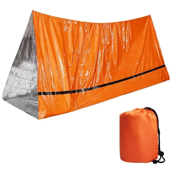 Emergency Mylar Thermal Sleeping Bag – Ultra Waterproof, Lightweight Survival Blanket for Camping and Hiking