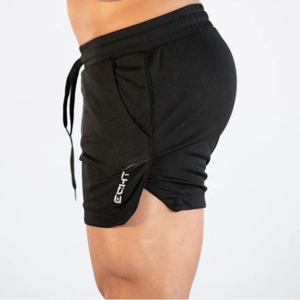 GITF Men’s Quick-Dry Gym Shorts for Running, Training, and Fitness - Lightweight Compression Shorts for Men