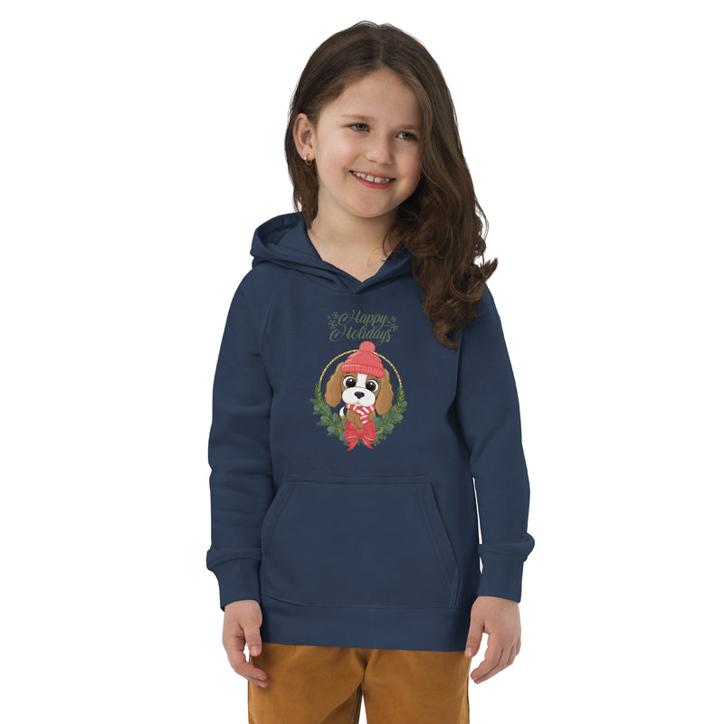Christmas Kids Eco Hoodie - Comfy, Cozy, and Earth-Friendly