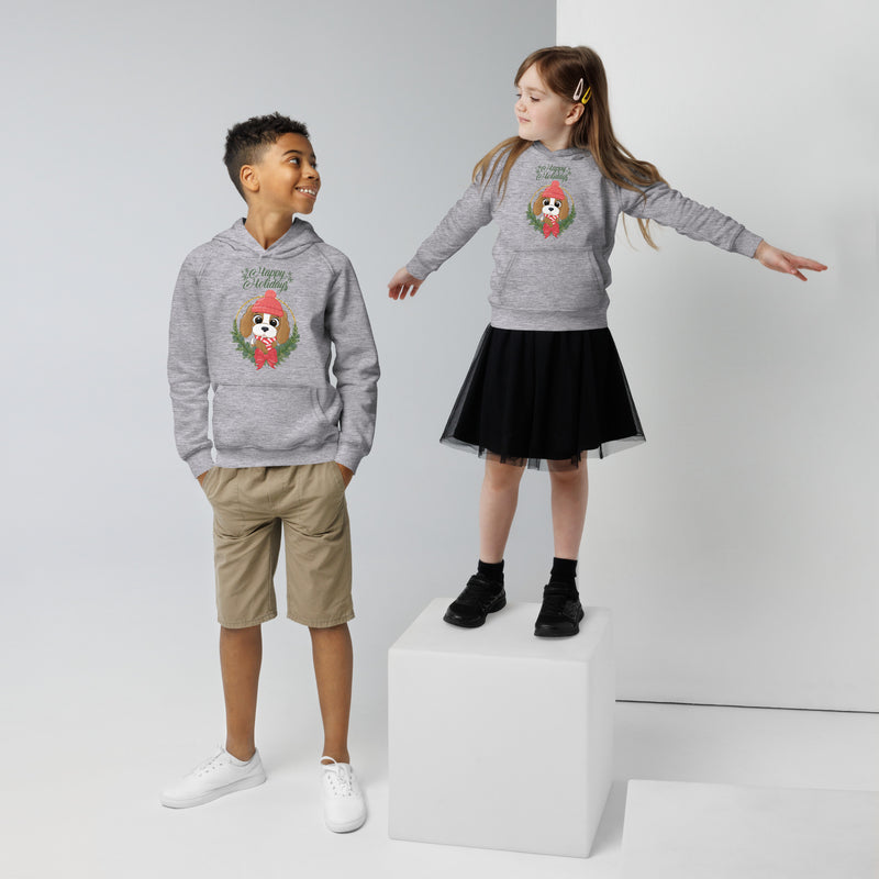 Christmas Kids Eco Hoodie - Comfy, Cozy, and Earth-Friendly