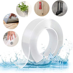 Extra strong double-sided nano tape – waterproof, removable, heavy-duty adhesive in 20mm, 30mm, and 50mm widths
