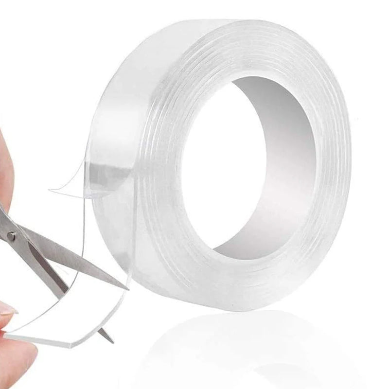 Extra strong double-sided nano tape – waterproof, removable, heavy-duty adhesive in 20mm, 30mm, and 50mm widths