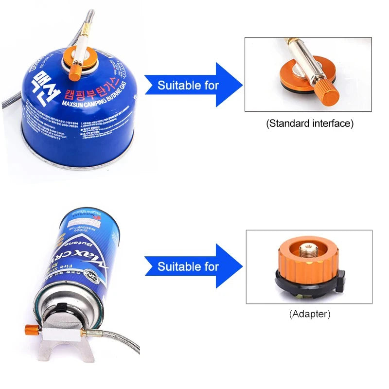 Portable Folding 3500W Camping Gas Stove for Outdoor Cooking, Hiking, and Backpacking – Lightweight & Foldable Design