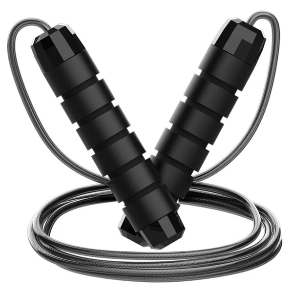 SpeedFit Adjustable Steel Wire Jump Rope – Tangle-Free Skipping Rope for Cardio & Home Workout
