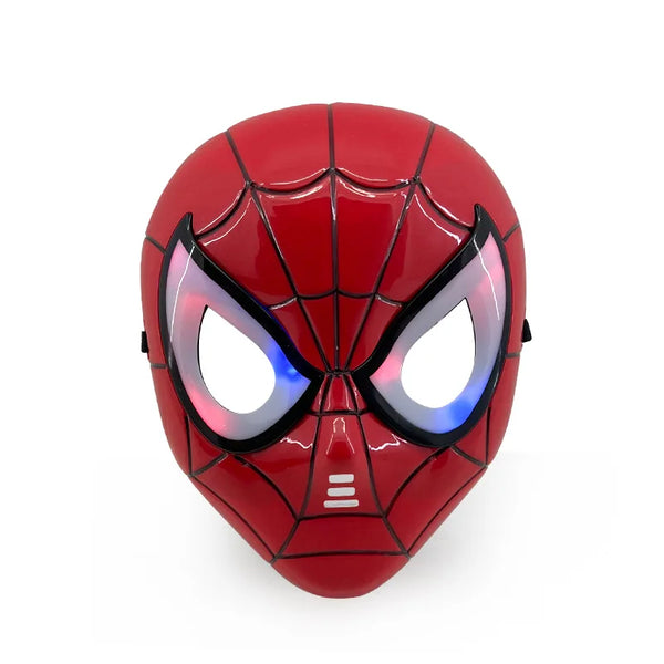 Spider-Man LED light-up mask for kids - Marvel cosplay party gift costume