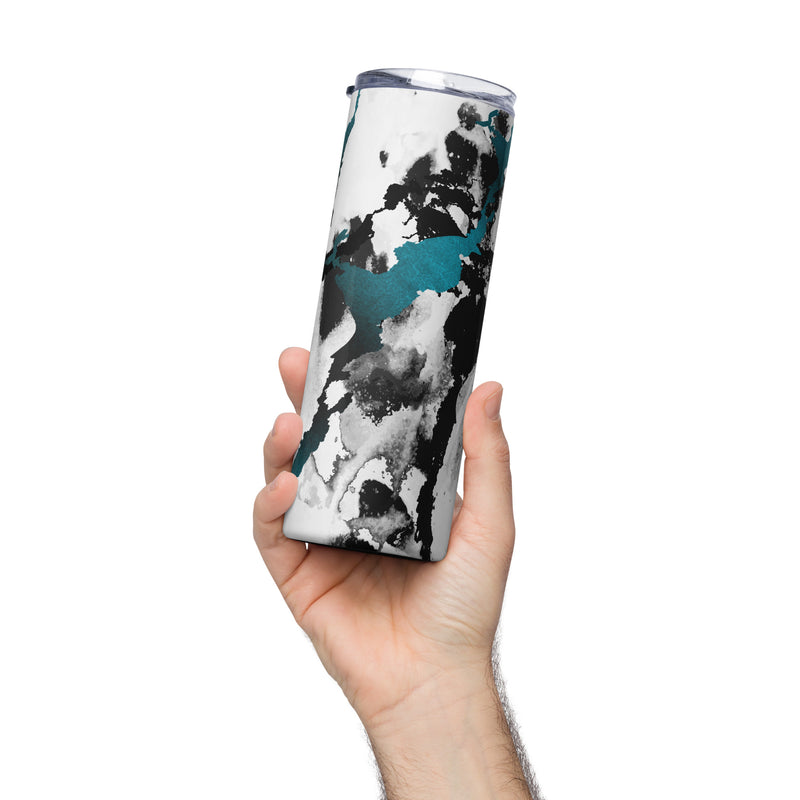 Stylish Stainless Steel Tumbler - Hot or Cold Drinks On the Go