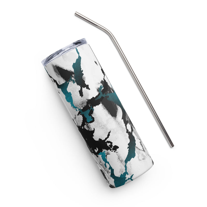 Stylish Stainless Steel Tumbler - Hot or Cold Drinks On the Go