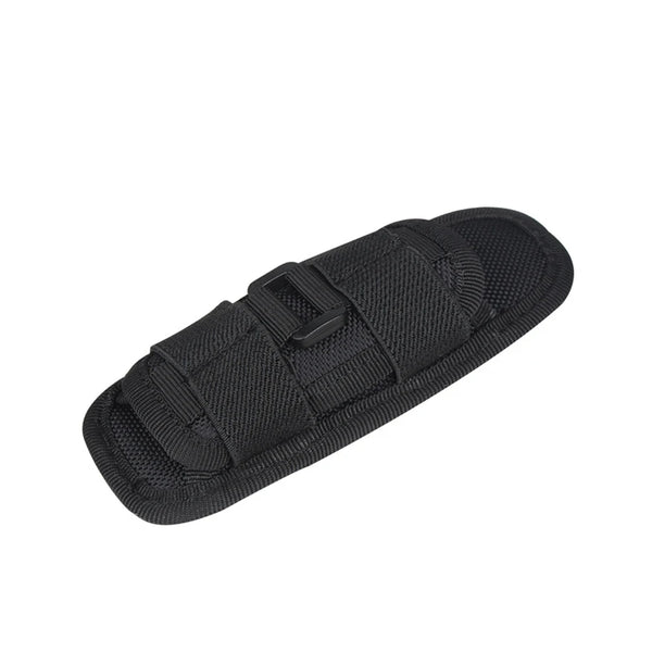 Tactical 360° Rotating Flashlight Holster for Belt – Durable Torch Pouch for Hunting, Survival, and Outdoor Use
