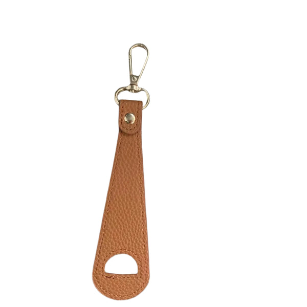 Travel Leather Hat Clip for Golf & Baseball Hats, Summer Hat Strap, Towel & Glove Storage