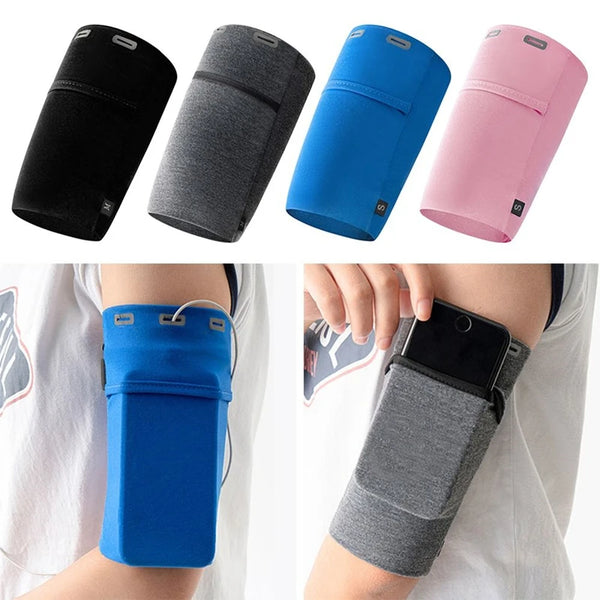 Universal Running Phone Armband – Breathable and Adjustable Sports Arm Bag for Jogging, Running, and Outdoor Activities