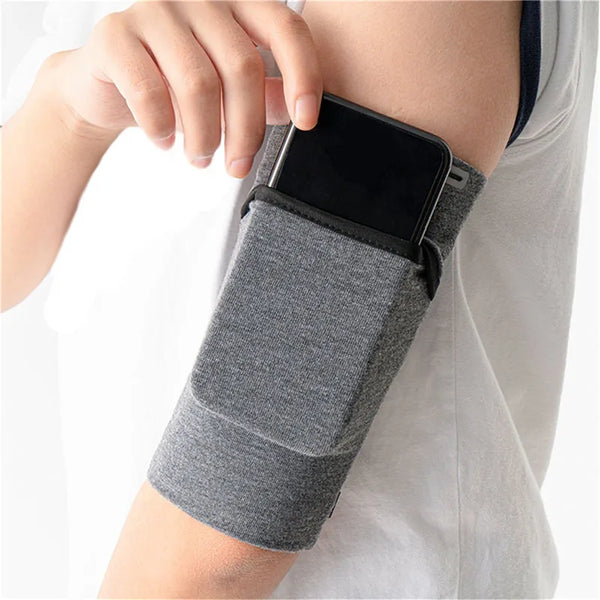 Universal Running Phone Armband – Breathable and Adjustable Sports Arm Bag for Jogging, Running, and Outdoor Activities