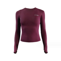 Women’s Long Sleeve Yoga Shirt – Breathable Quick Dry Gym & Running Fitness Top