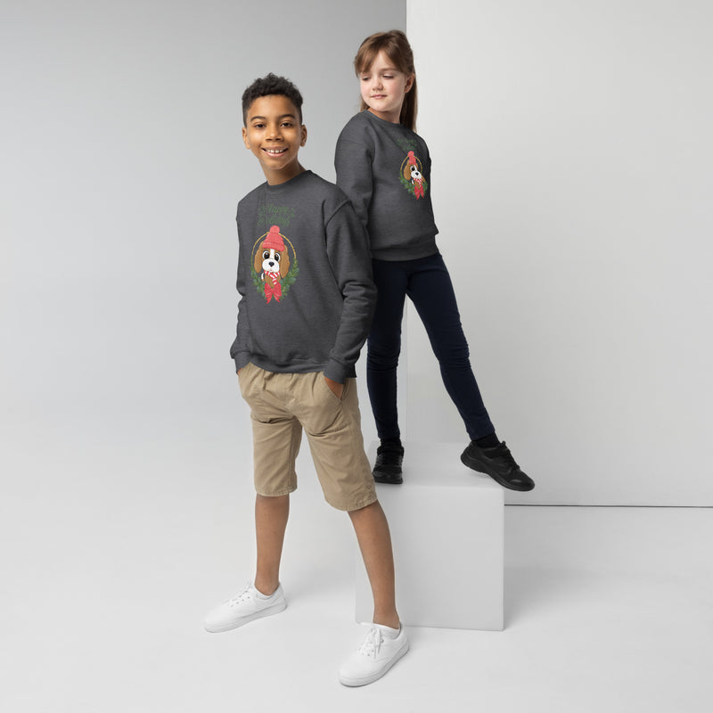 Christmas Youth Crewneck Sweatshirt - Cozy and Cool for Every Adventure