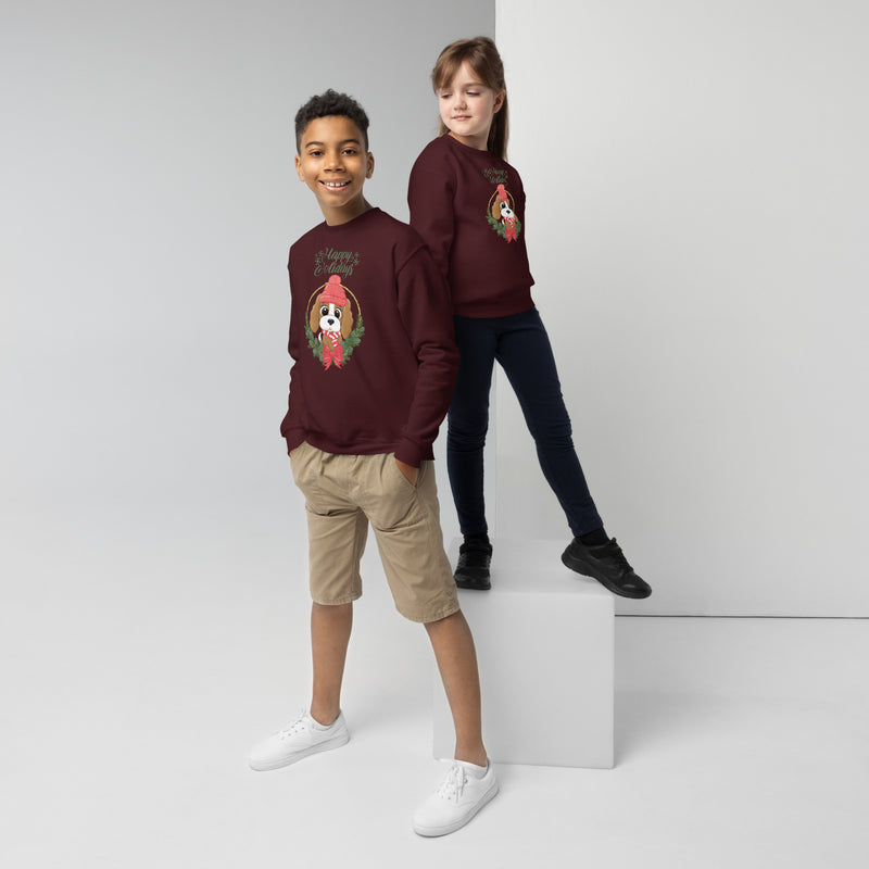 Christmas Youth Crewneck Sweatshirt - Cozy and Cool for Every Adventure