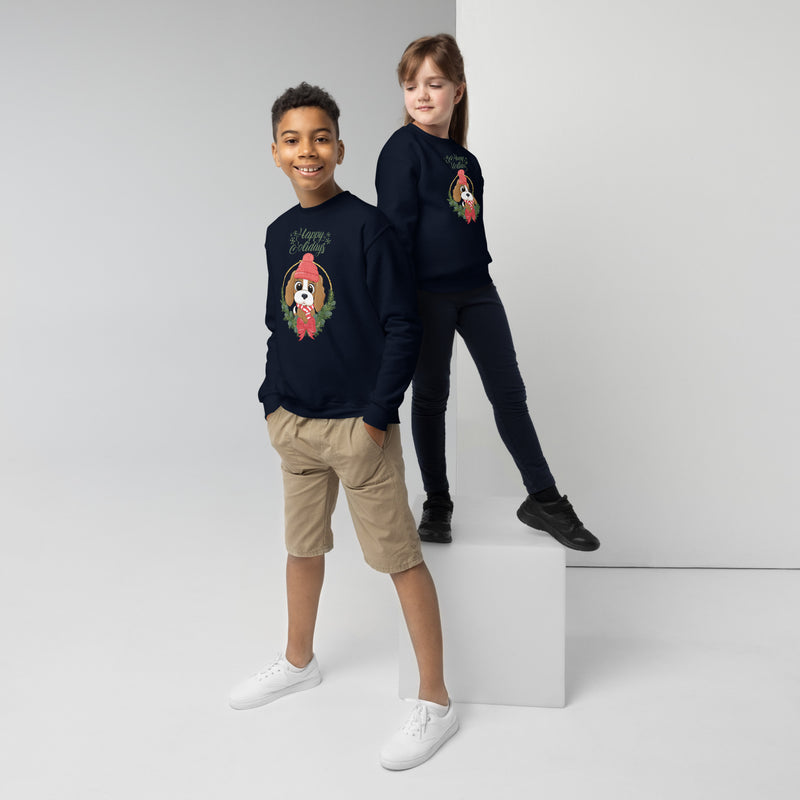 Christmas Youth Crewneck Sweatshirt - Cozy and Cool for Every Adventure