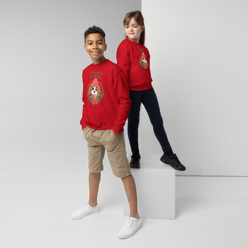 Christmas Youth Crewneck Sweatshirt - Cozy and Cool for Every Adventure