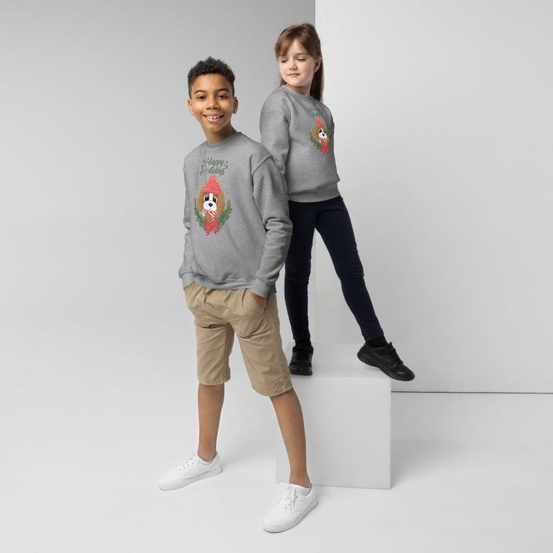 Christmas Youth Crewneck Sweatshirt - Cozy and Cool for Every Adventure