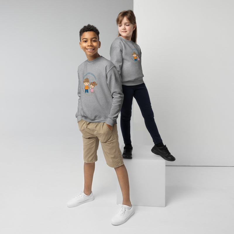 Youth Crewneck Sweatshirt - Cozy and Cool