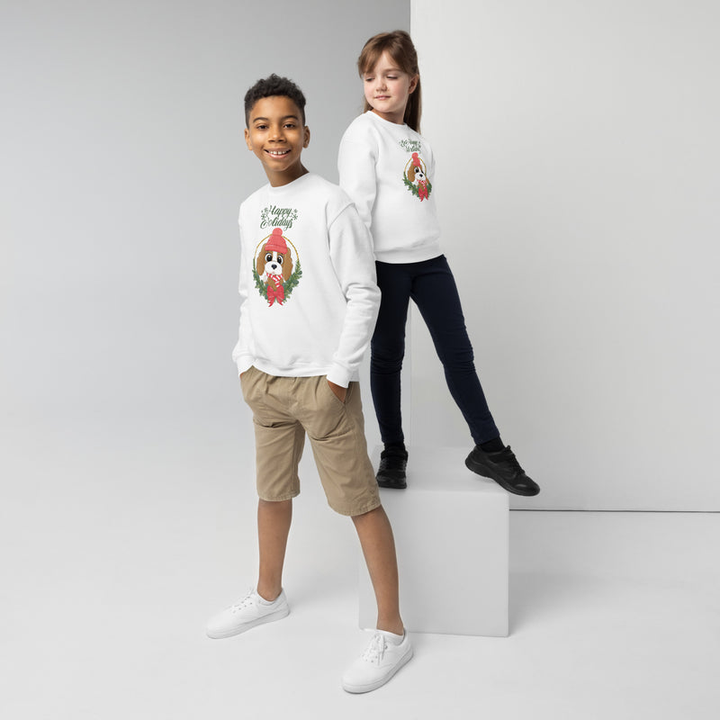 Christmas Youth Crewneck Sweatshirt - Cozy and Cool for Every Adventure