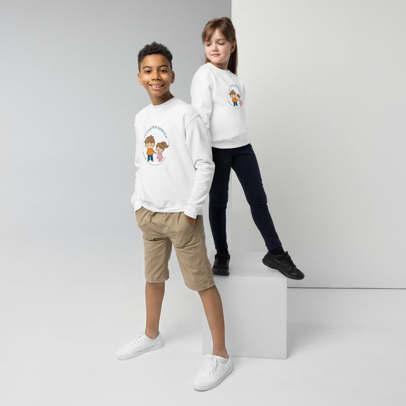 Youth Crewneck Sweatshirt - Cozy and Cool
