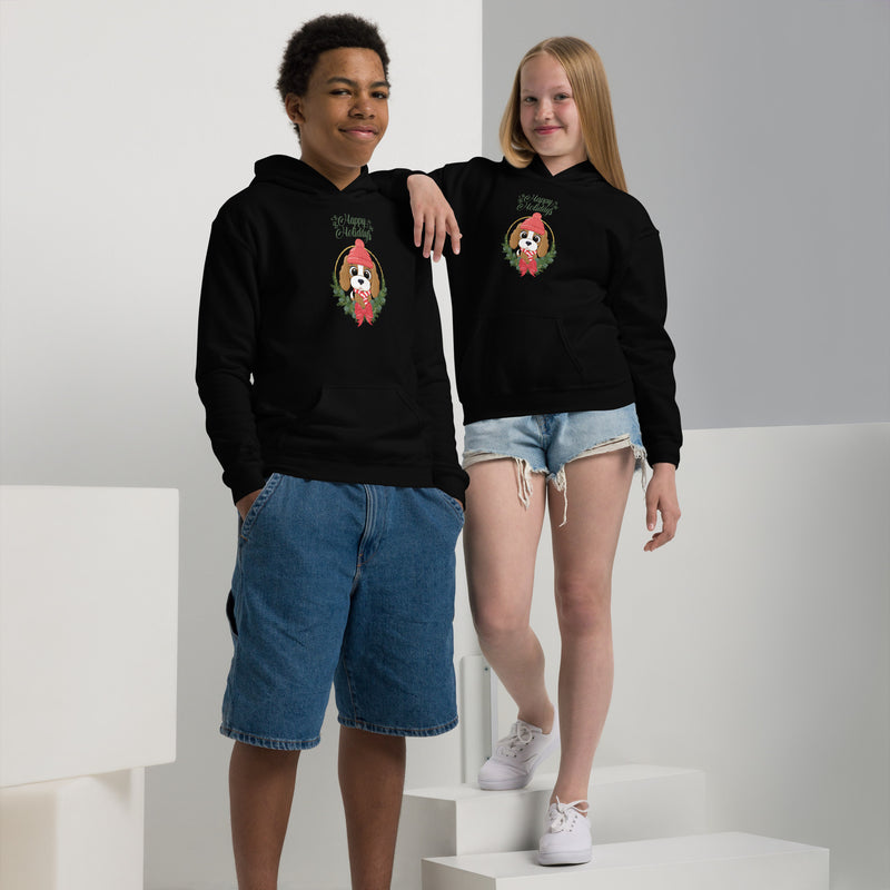 Christmas Youth Heavy Blend Hoodie - Comfort and Durability for Active Kids