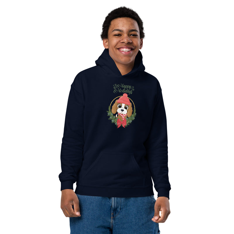 Christmas Youth Heavy Blend Hoodie - Comfort and Durability for Active Kids