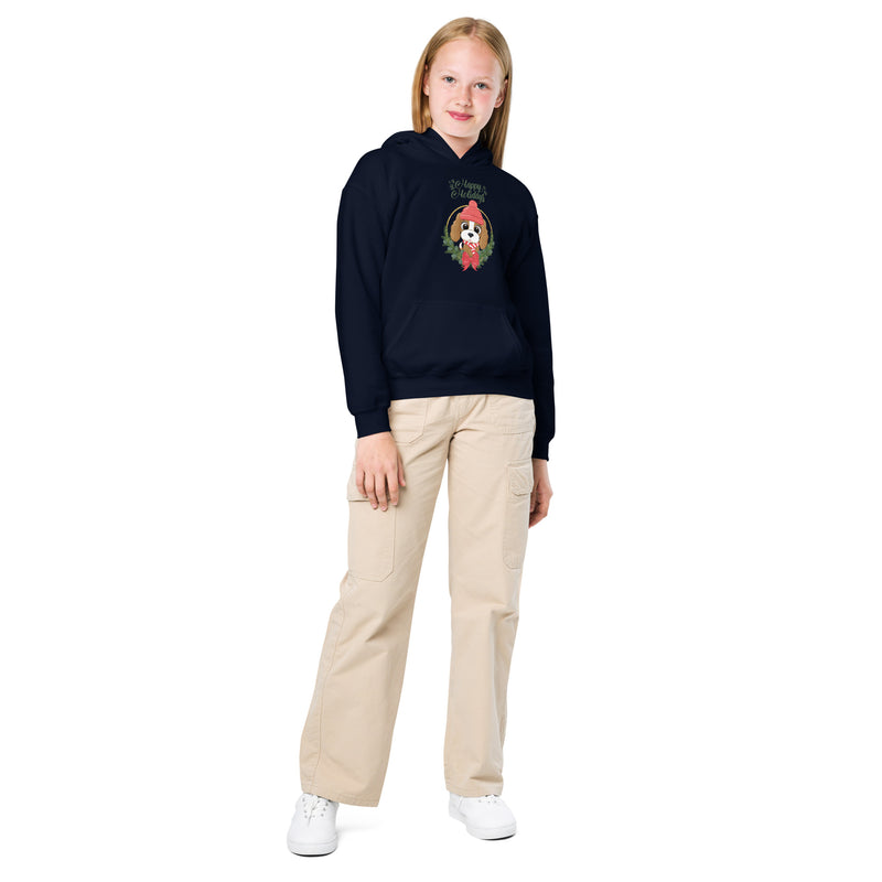 Christmas Youth Heavy Blend Hoodie - Comfort and Durability for Active Kids