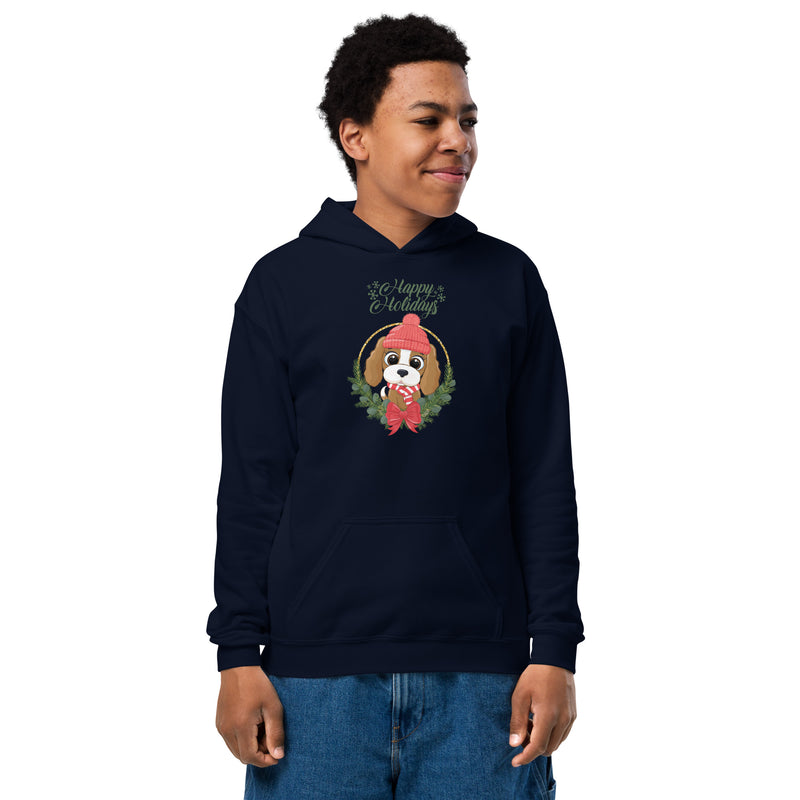 Christmas Youth Heavy Blend Hoodie - Comfort and Durability for Active Kids