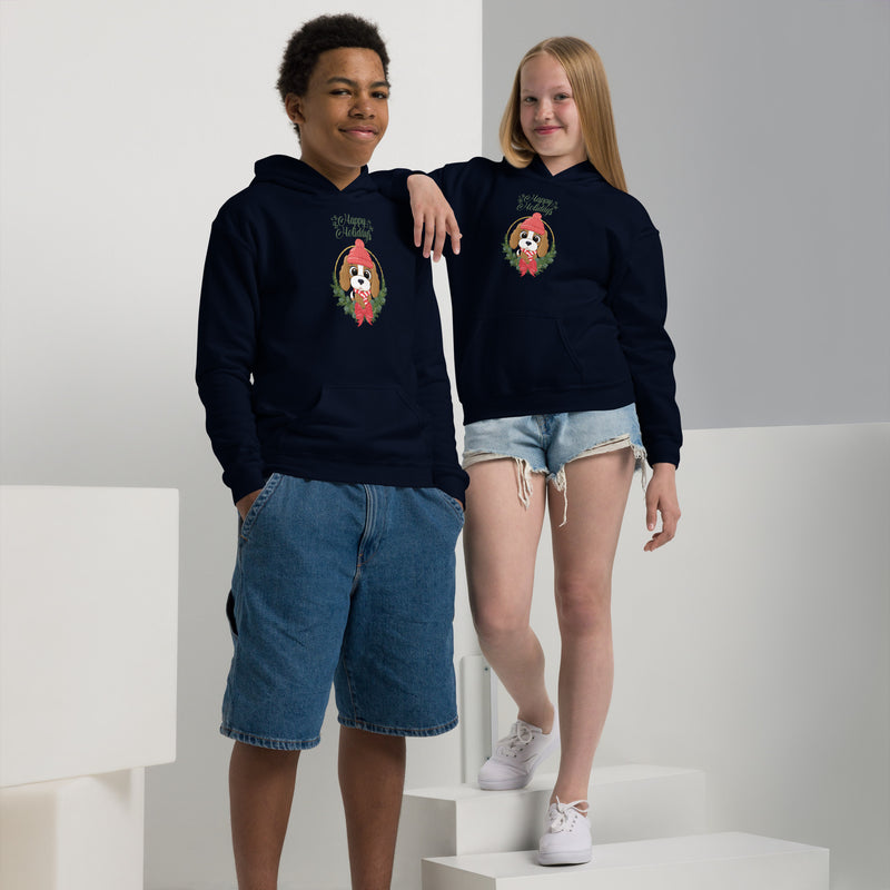 Christmas Youth Heavy Blend Hoodie - Comfort and Durability for Active Kids