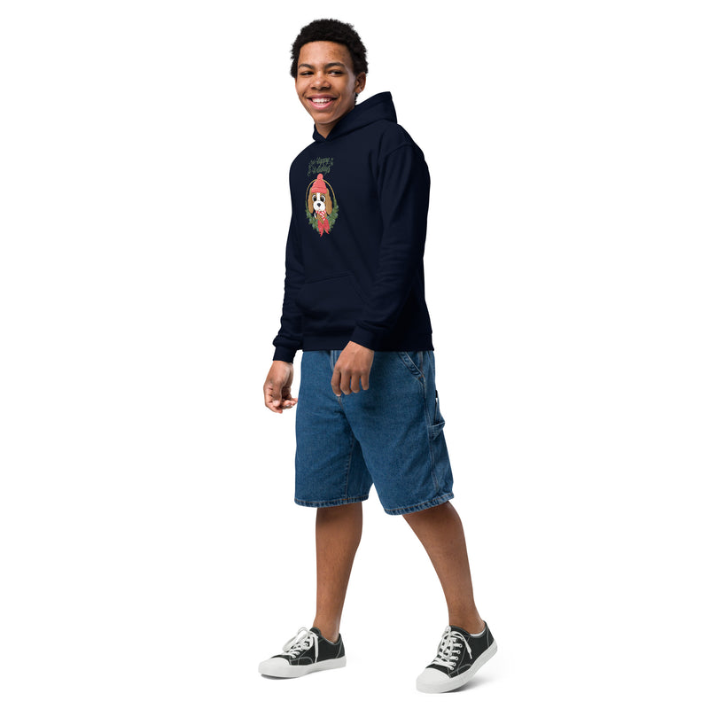 Christmas Youth Heavy Blend Hoodie - Comfort and Durability for Active Kids