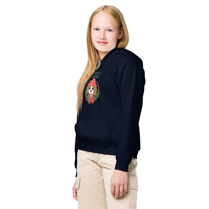 Christmas Youth Heavy Blend Hoodie - Comfort and Durability for Active Kids