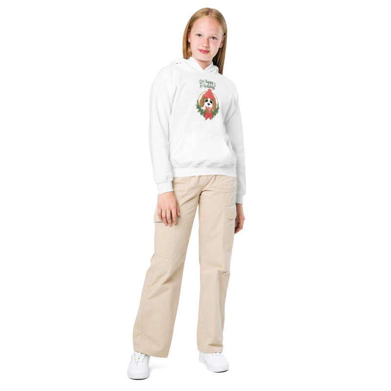 Christmas Youth Heavy Blend Hoodie - Comfort and Durability for Active Kids