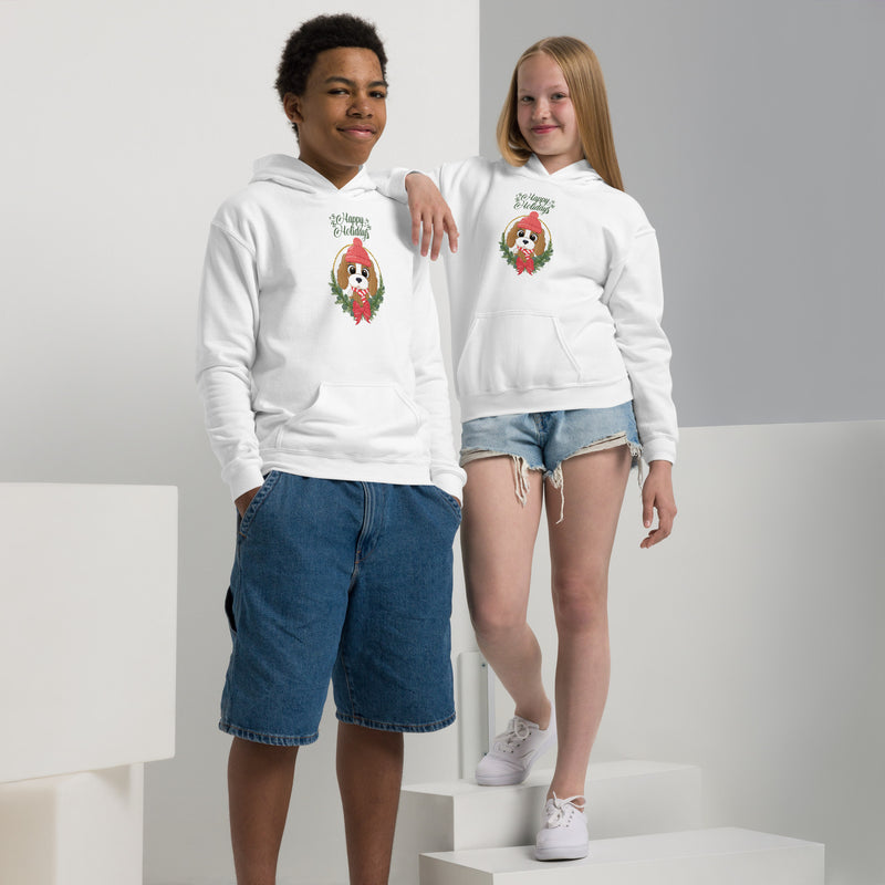 Christmas Youth Heavy Blend Hoodie - Comfort and Durability for Active Kids