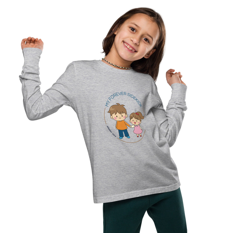 Youth Long Sleeve Tee - Soft and Durable Cotton