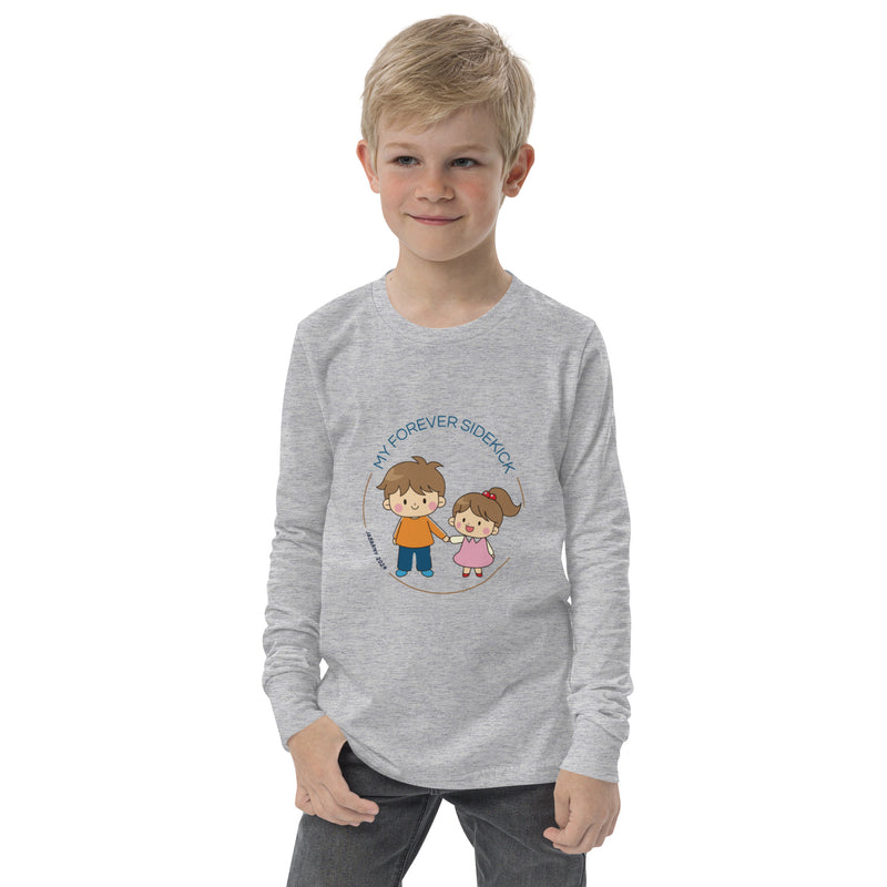 Youth Long Sleeve Tee - Soft and Durable Cotton