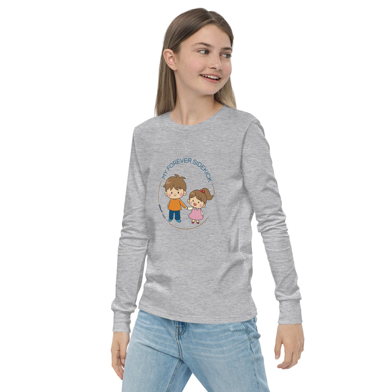 Youth Long Sleeve Tee - Soft and Durable Cotton