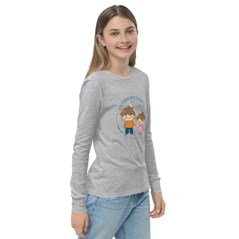 Youth Long Sleeve Tee - Soft and Durable Cotton