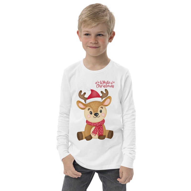 Christmas Youth Long Sleeve Tee - Soft, Durable, and Stylish